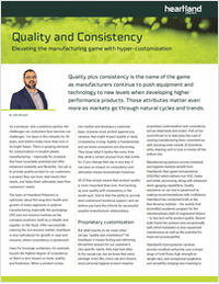 Delivering Quality and Consistency