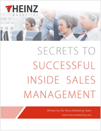 Secrets to Successful Inside Sales Management