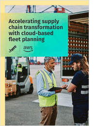 Accelerating supply chain transformation with cloud-based fleet planning
