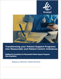 Building the Foundation for Measurable Patient Support Programs