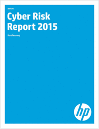 HP Cyber Risk Report 2015