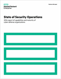 2016 State of Security Operations