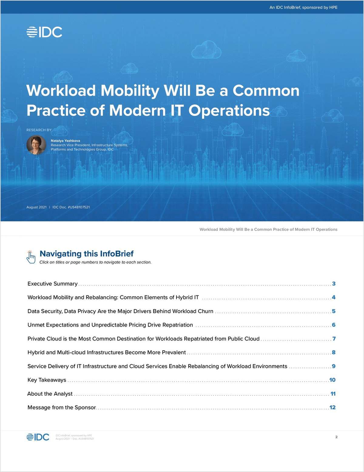 Workload Mobility Will Be a Common Practice of Modern IT Operations