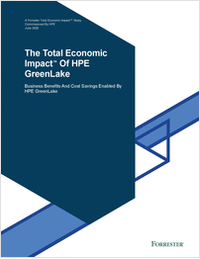 The Total Economic Impact™ Of HPE GreenLake