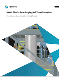 HxGN SDx® -- Enabling Digital Transformation One Solution Supporting the Entire Lifecycle