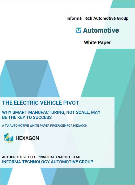 The Electric Vehicle Pivot: Why Smart Manufacturing, Not Scale, May Be the Key to Success
