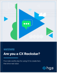 Are You a CX Rockstar?