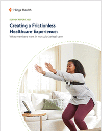 Survey Report: Creating a Frictionless Healthcare Experience -- What Employees Want in Musculoskeletal Care