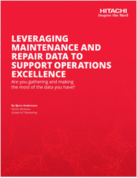 Leverage Maintenance and Repair Data to Achieve Operations Excellence