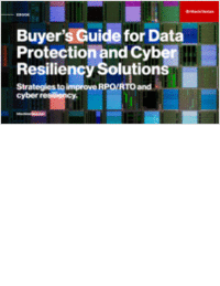 Buyer's Guide for Data Protection and Cyber Resiliency Solutions