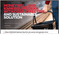 Honeywell and KMW Equip Edeka With Cost-Effective and Sustainable Solution