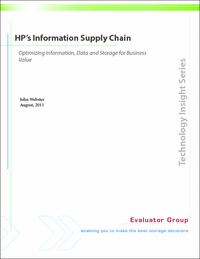 Information Supply Chain: Optimizing Information, Data and Storage for Business Value