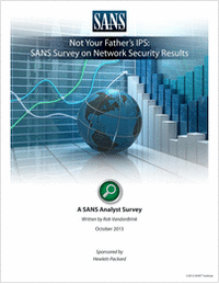 Not Your Father's IPS: SANS Survey on Network Security Results