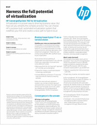 Harness the Full Potential of Virtualization