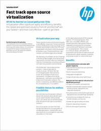 Fast Track Open Source Virtualization: HP RA for Red Hat on ConvergedSystem 700x