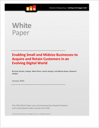 Enabling Small and Midsize Businesses to Acquire and Retain Customers in an Evolving Digital World