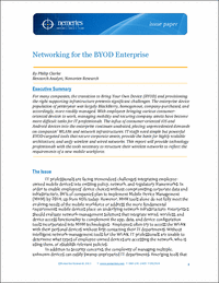Networking for the BYOD Enterprise