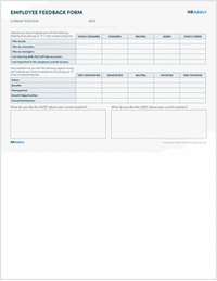 Employee Feedback Form