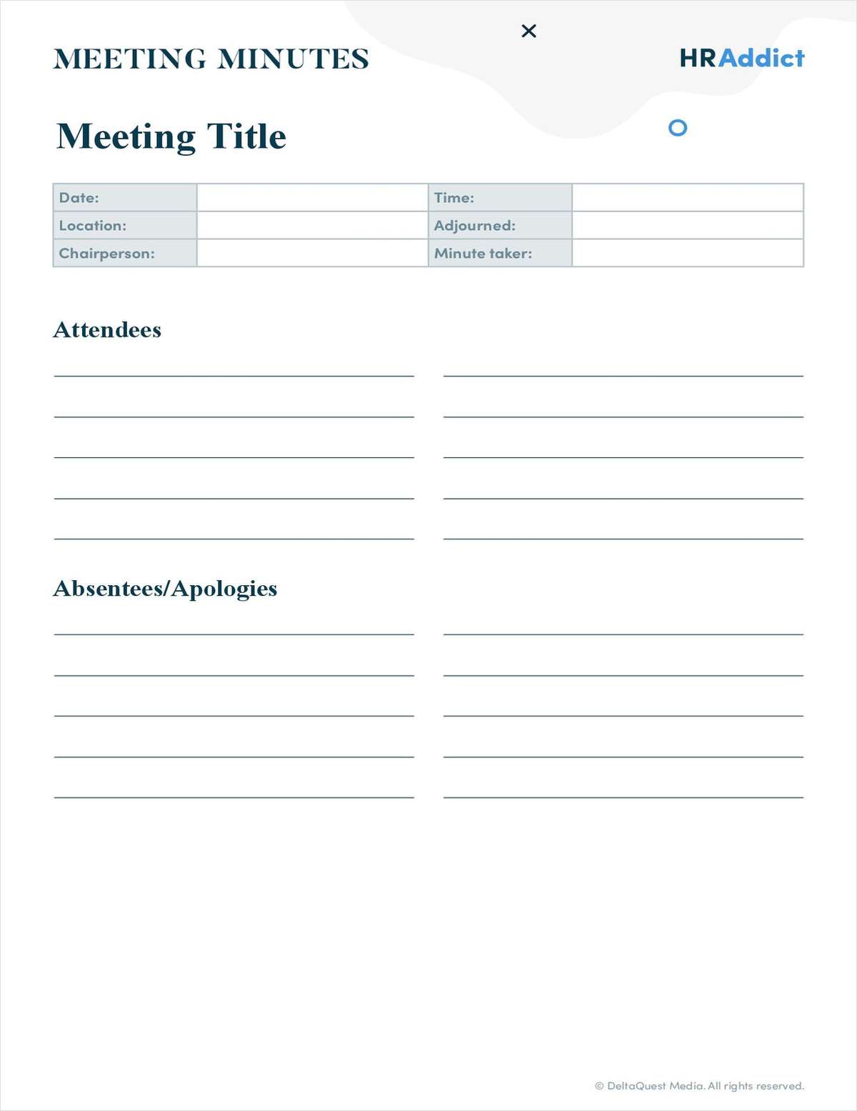 Meeting Minutes