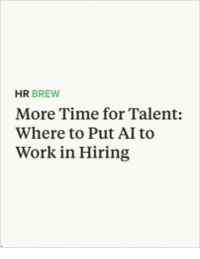 More Time for Talent