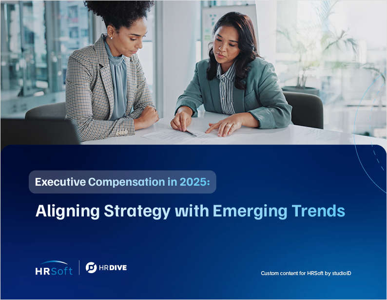 Executive compensation: 5 trends in 2025 to consider