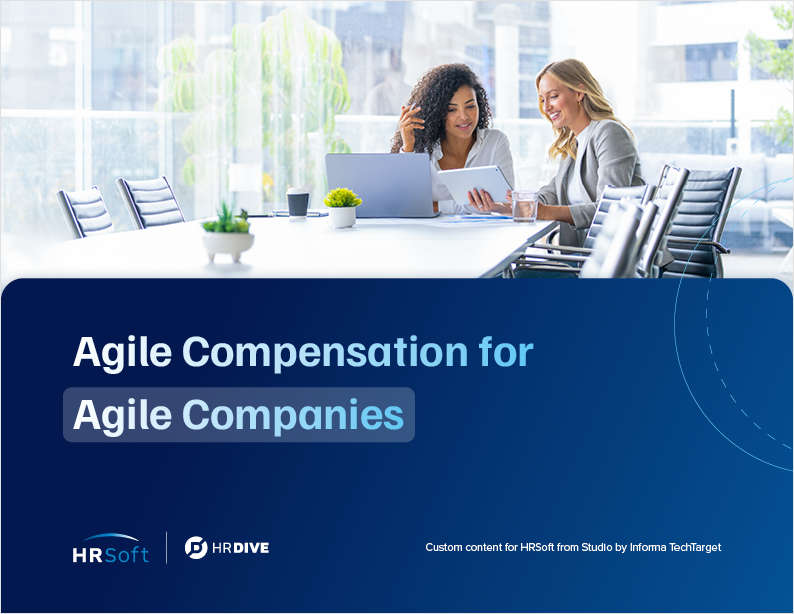 Why Agile Compensation is a Necessity for Agile Companies