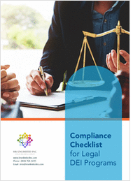 Compliance Checklist for Legal DEI Programs