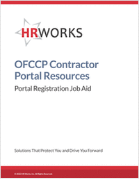 OFCCP Contractor Portal Resources
