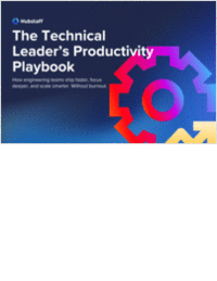 The Technical Leader's Playbook: Scale Smarter, Ship Faster, Avoid Burnout