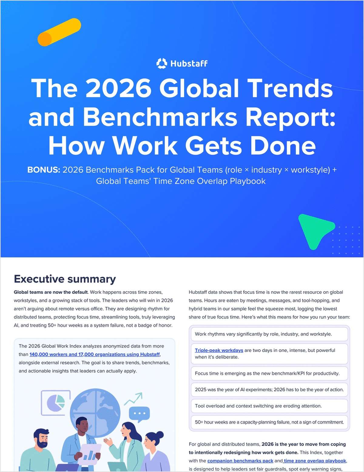 2026 Global Work Benchmarks: Focus Time, AI Use, and Distributed Team Rhythms