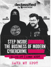 Live Web Event: Step Inside the Business of Modern Cybercrime