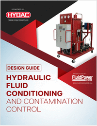 Hydraulic Fluid Conditioning and Contamination Control