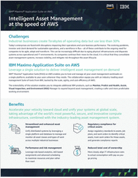 Intelligent Asset Management at the speed of AWS