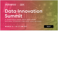 Data & Innovation Virtual Forum: A Strategic Look into Software Defined Storage for 2023 and Beyond