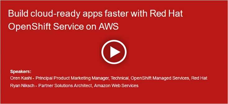 Accelerate Innovation by Building Cloud-Ready Apps Faster