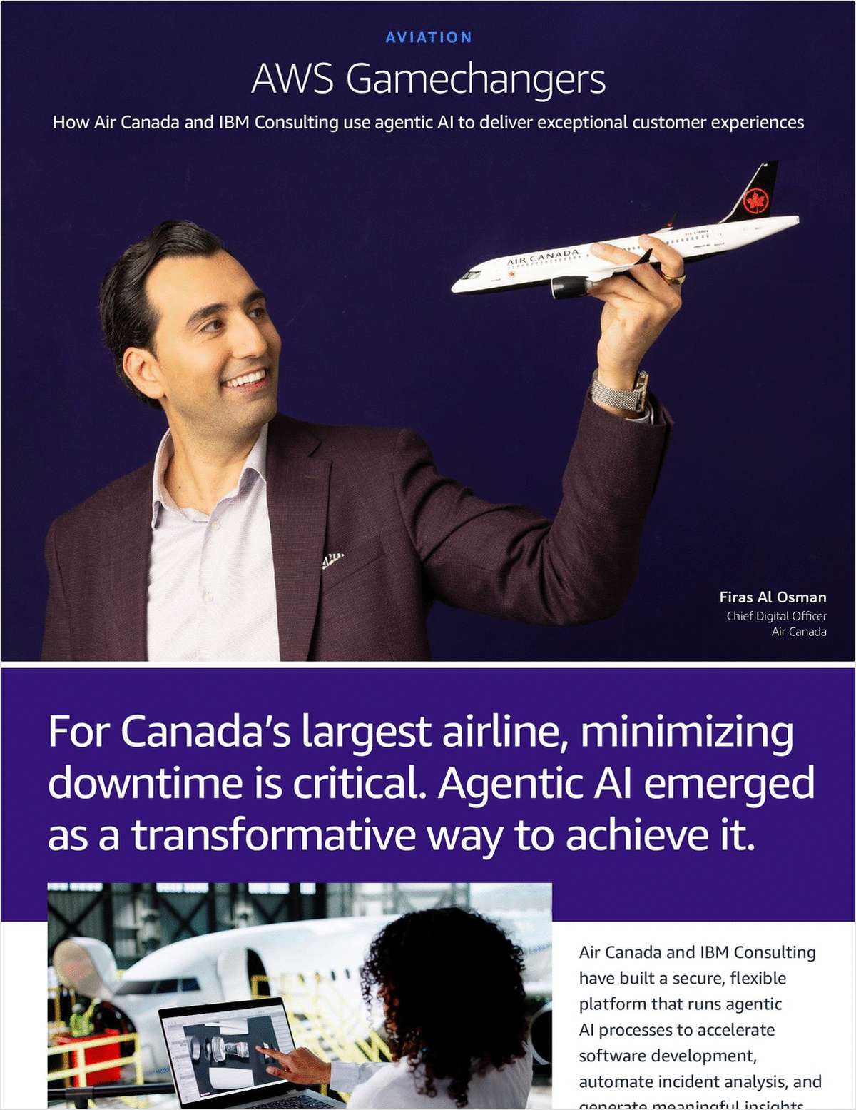 AWS Gamechangers in Airlines: How Air Canada and IBM Consulting use agentic AI to deliver exceptional customer experience