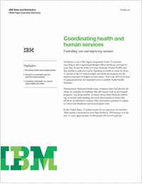 Coordinating Health and Human Services