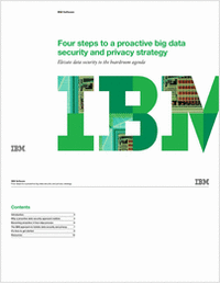 Four Steps to a Proactive Big Data Security and Privacy Strategy