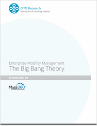 Enterprise Mobility Management: The Big Bang Theory