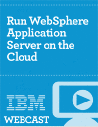 Run WebSphere Application Server on the Cloud