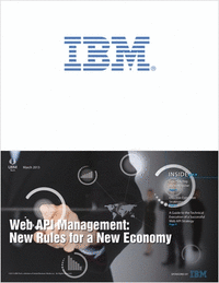 Web API Management - New Rules for a New Economy