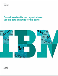 Data-Driven Healthcare Organizations Use Big Data Analytics for Big Gains