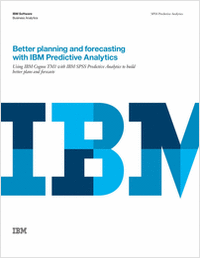 Better Planning and Forecasting with Predictive Analytics
