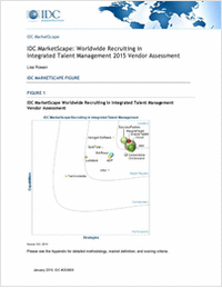IDC MarketScape: IBM is a Leader in Worldwide Recruiting in Integrated Talent Management 2015 Vendor Assessment