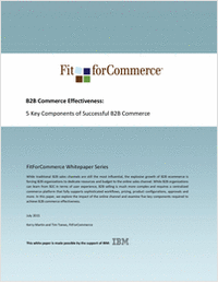 B2B Commerce Effectiveness: 5 Key Components of Successful B2B Commerce