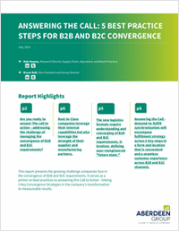 Answering The Call: 5 Best Practice Steps for B2B and B2C Convergence
