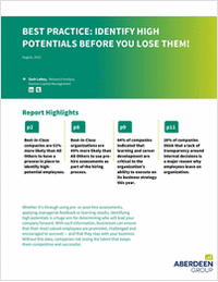 Best Practice: Identify High Potentials Before You Lose Them!