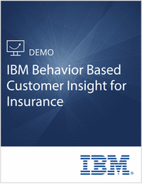 IBM Behavior Based Customer Insight for Insurance