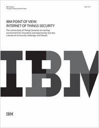 IBM POINT OF VIEW: INTERNET OF THINGS SECURITY