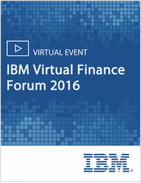 IBM Virtual Finance Forum 2016